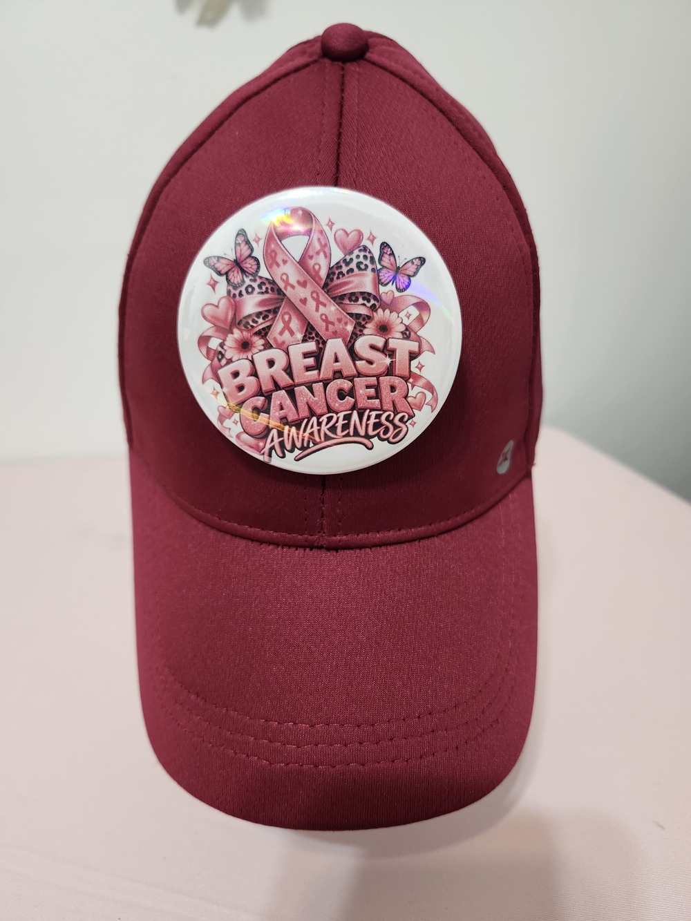 Breast Cancer Awareness Button